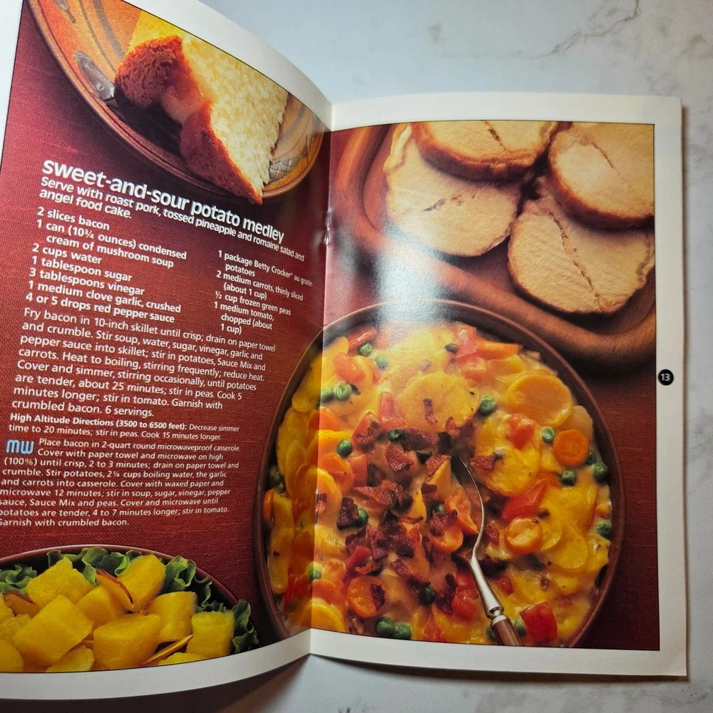 Vintage Betty Crocker Potato Recipes and Womens Circle Home Cooking 1973 1981